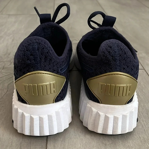 Knit Lace Runners Navy,  Size 7.5 - Picture 4 of 10